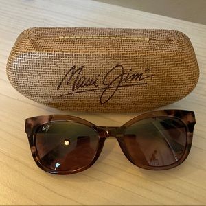 Maui Jim women’s purple tortoise sunglasses